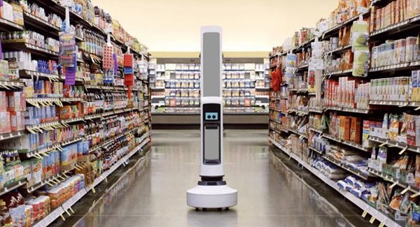 Chez Kroger, l&rsquo;IA et les robots au service des magasins, déjà 500 robots déployés.
